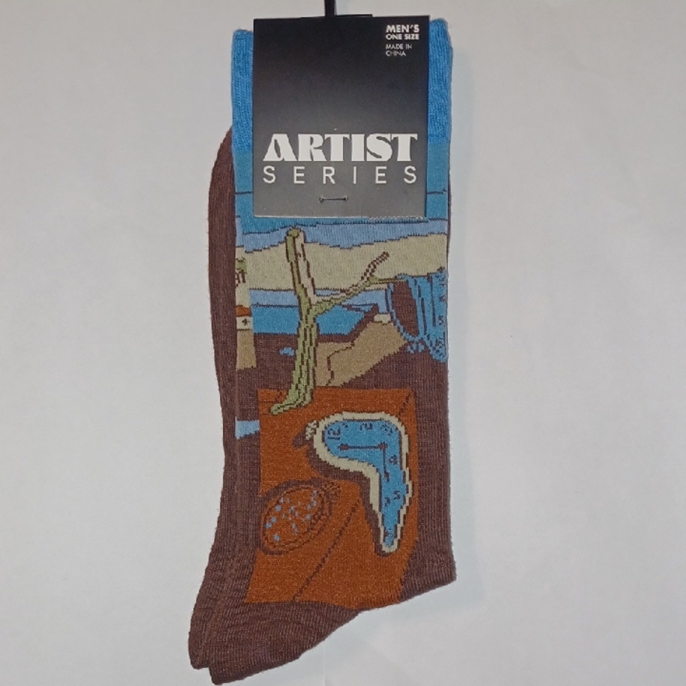 "The Persistence of Memory" Socks NWT